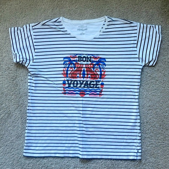 Anthropologie women short sleeve T shirt size S - Picture 1 of 6